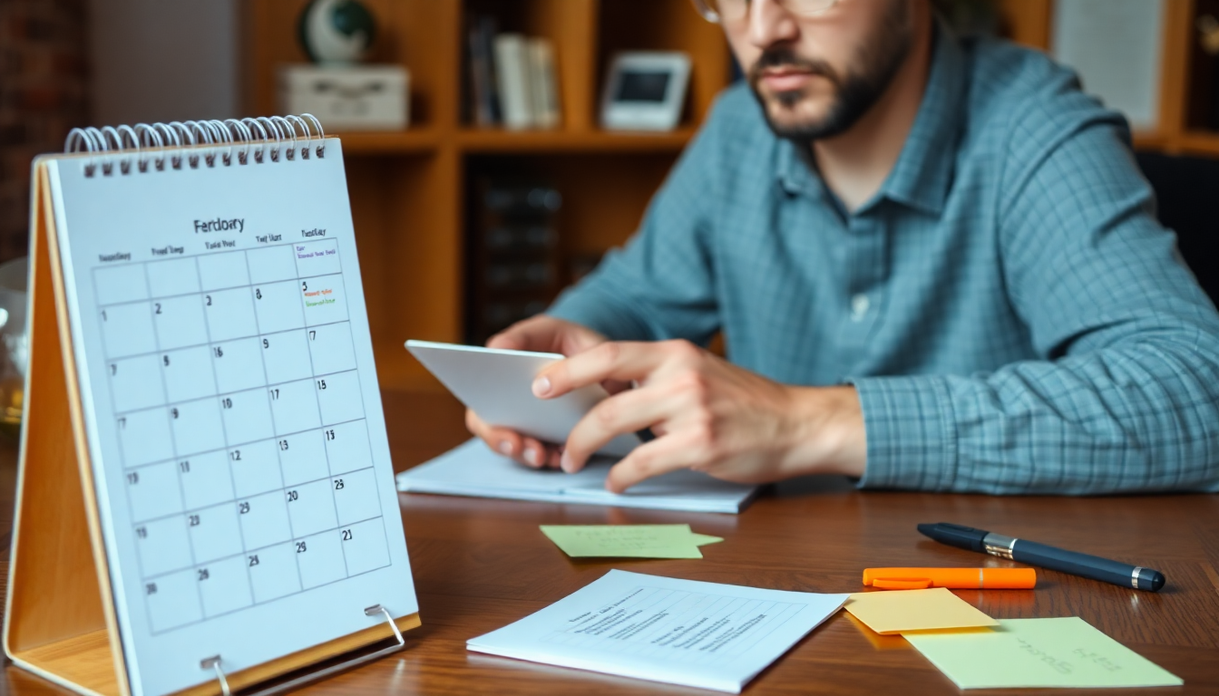 파이썬 코딩 학습 스케줄을 계획하며 집중하는 학습자 모습