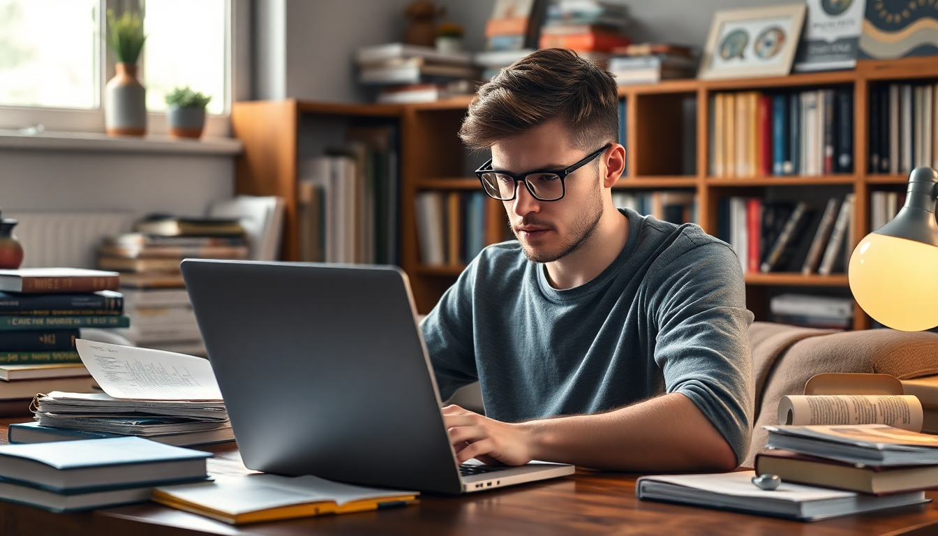 파이썬 프로그래밍을 공부하는 사람의 모습