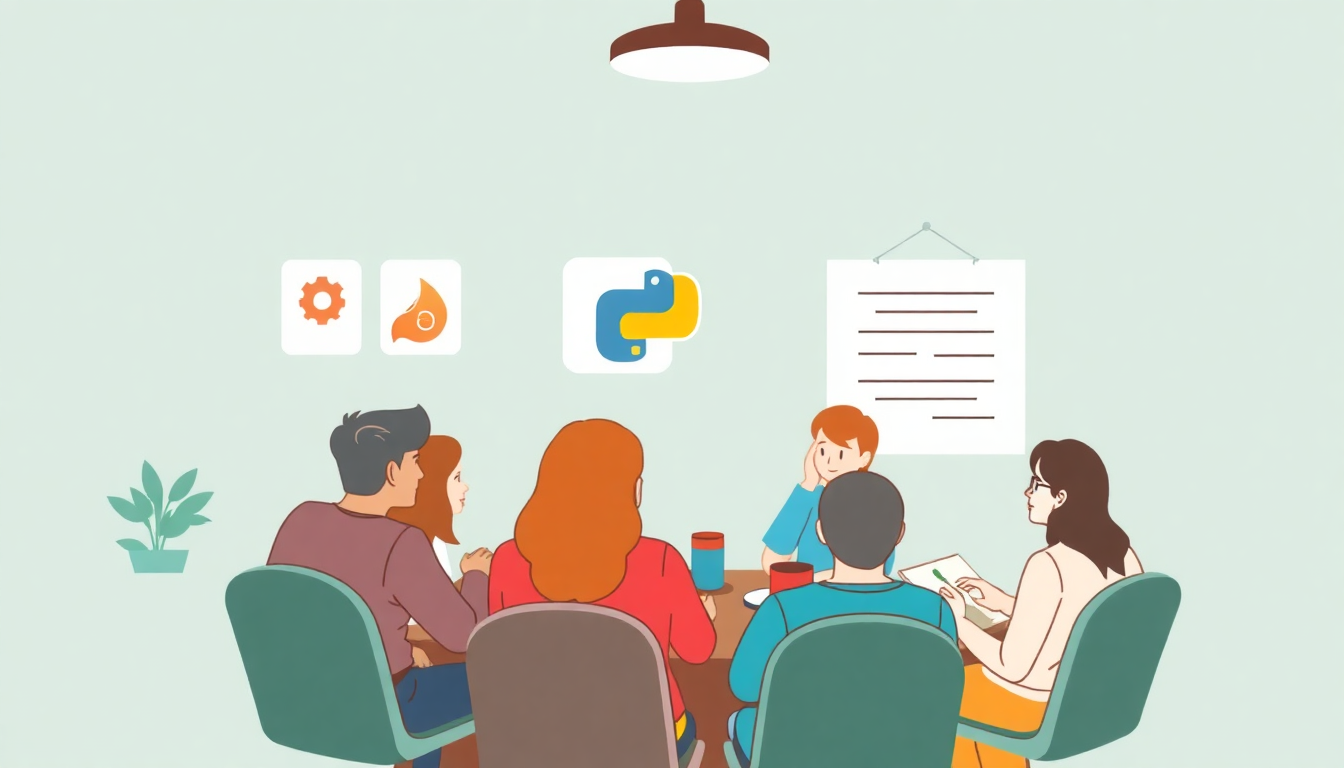 비전공자들이 모여 파이썬을 배우는 온라인 커뮤니티 공간