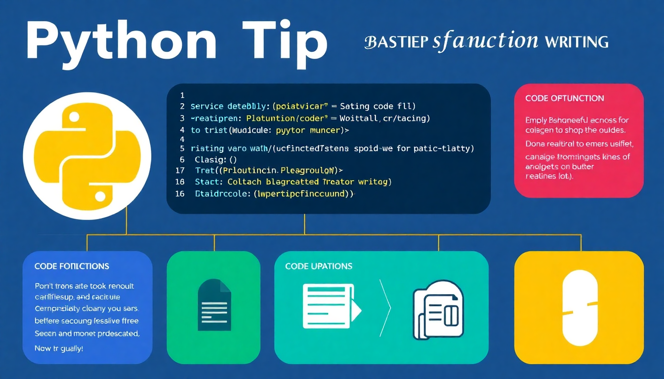 더 나은 코딩을 위한 팁을 시각적으로 보여주는 이미지